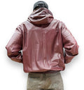 Leather Hoodie