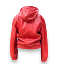 Leather Hoodie