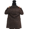 Brown Shearling with Deep Pockets