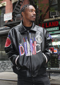 Skyline Leather Jacket Blinged Out