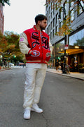 Jeff Hamilton 49ers Varsity Jacket