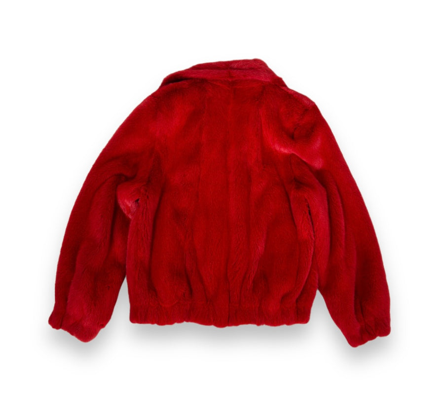 Red Mink Bomber