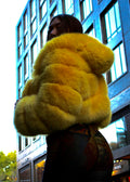 Faux Layered Bolero with Hood