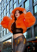 Faux Layered Bolero with Hood