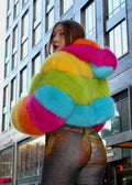 Faux Layered Bolero with Hood