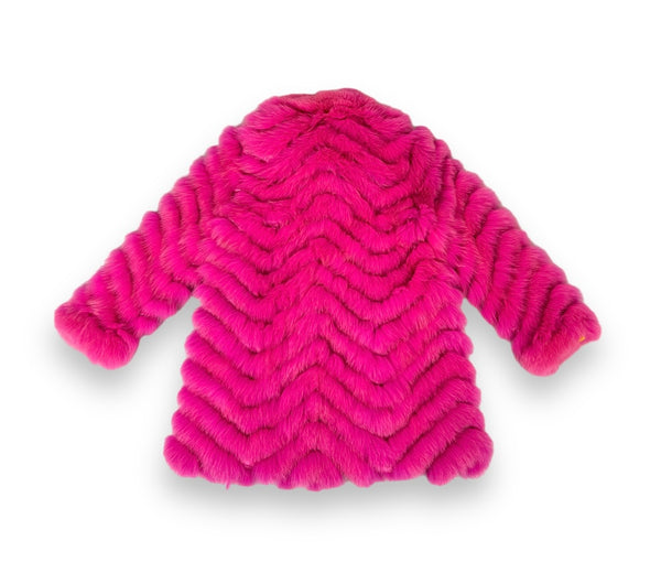 Double Sided Fur/Rain Coat