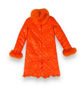 Double Sided Fur/Rain Coat