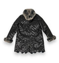 Double Sided Fur/Rain Coat