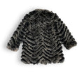 Double Sided Fur/Rain Coat