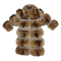 Natural Fox Long Coat
