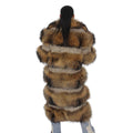 Natural Fox Long Coat