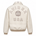 Men's Croc Avirex Icon Leather Jacket 2026 (DLNYC Exclusive)