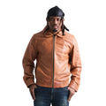 Classic Leather Bomber Jacket