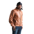 Classic Leather Bomber Jacket