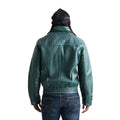 Classic Leather Bomber Jacket