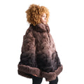 Fox Gradient Colored Poncho