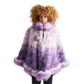 Fox Gradient Colored Poncho