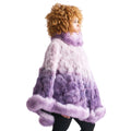 Fox Gradient Colored Poncho