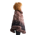 Fox Gradient Colored Poncho