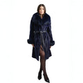 Mink Coat with Fox Trims