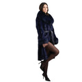 Mink Coat with Fox Trims