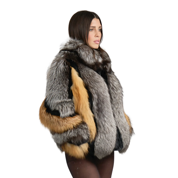 Tri Color Fox Bolero