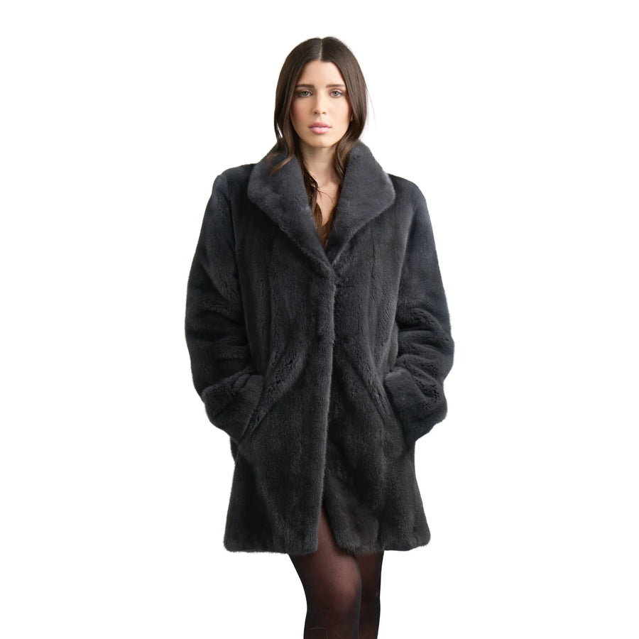 Mink Trench Coat