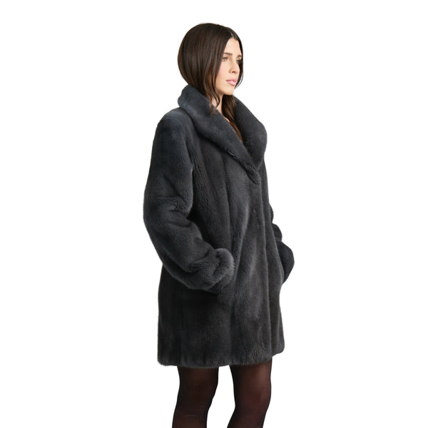 Mink Trench Coat