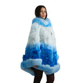 Fox Gradient Colored Poncho