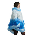 Fox Gradient Colored Poncho