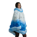 Fox Gradient Colored Poncho