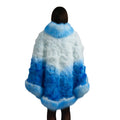 Fox Gradient Colored Poncho