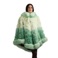 Fox Gradient Colored Poncho