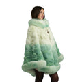 Fox Gradient Colored Poncho