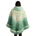 Fox Gradient Colored Poncho