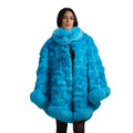 Fox Gradient Colored Poncho