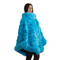 Fox Gradient Colored Poncho