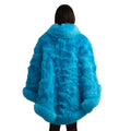 Fox Gradient Colored Poncho