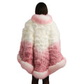 Fox Gradient Colored Poncho