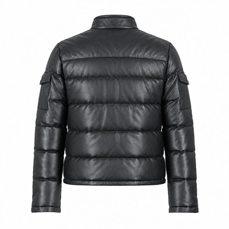 DLNYC Puffer Leather Jacket