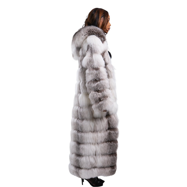 Full Length Fox Fur Coat