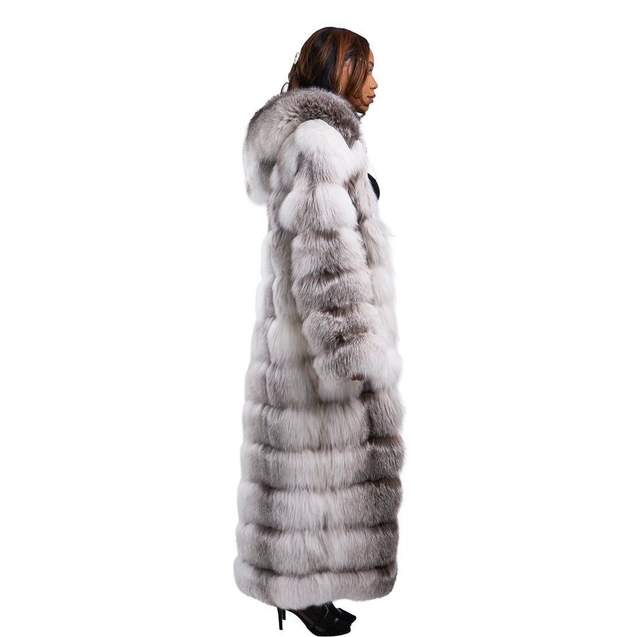 Full Length Fox Fur Coat