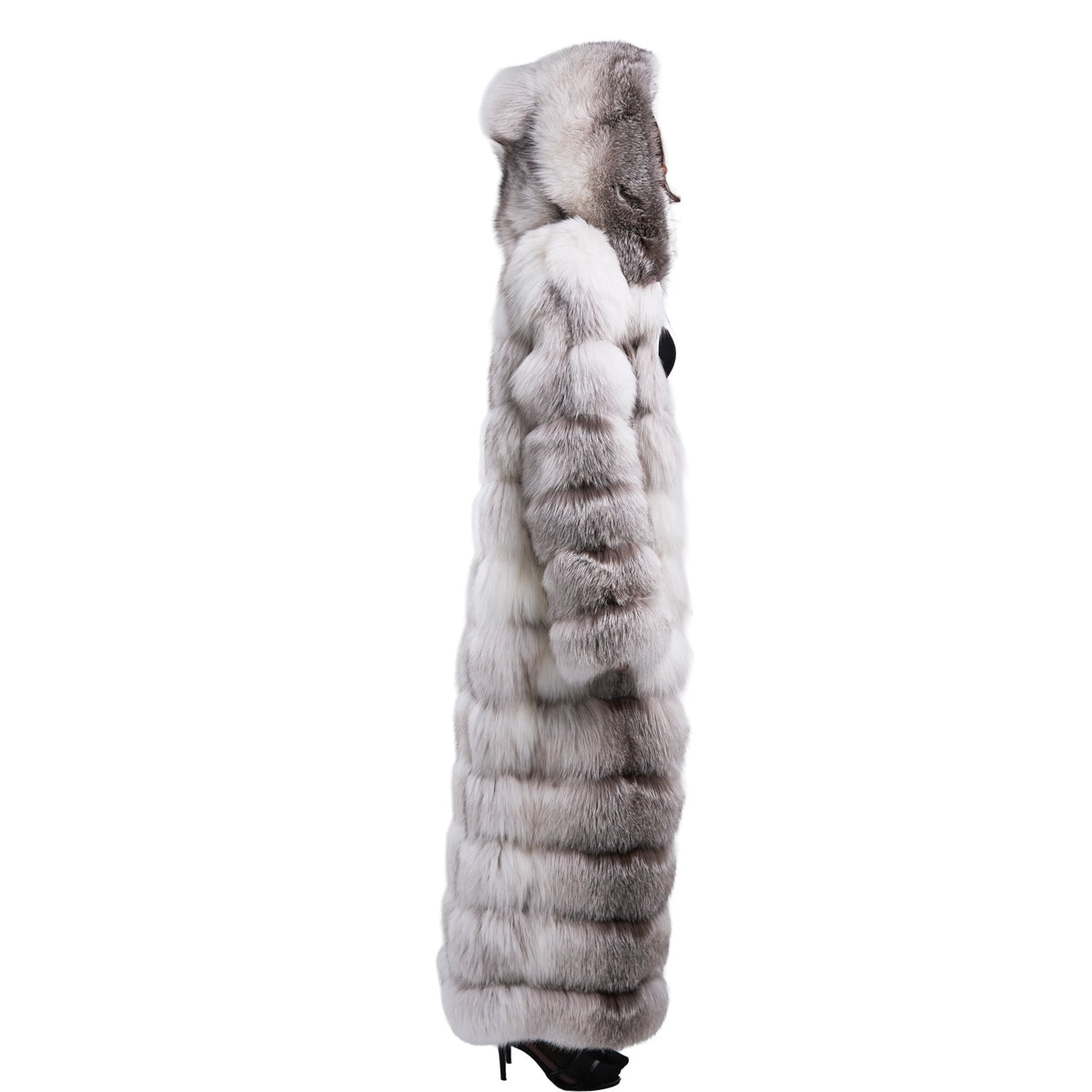 Full Length Fox Fur Coat – Daniel's Leather
