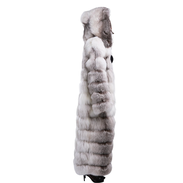 Full Length Fox Fur Coat