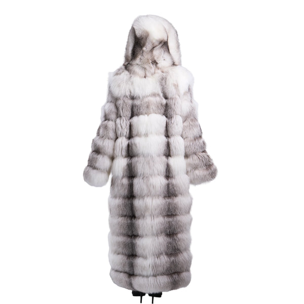 Full Length Fox Fur Coat