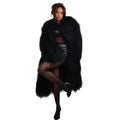 3/4 Mongolian Lamb Fur Coat