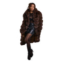 3/4 Fox Fur with Hood