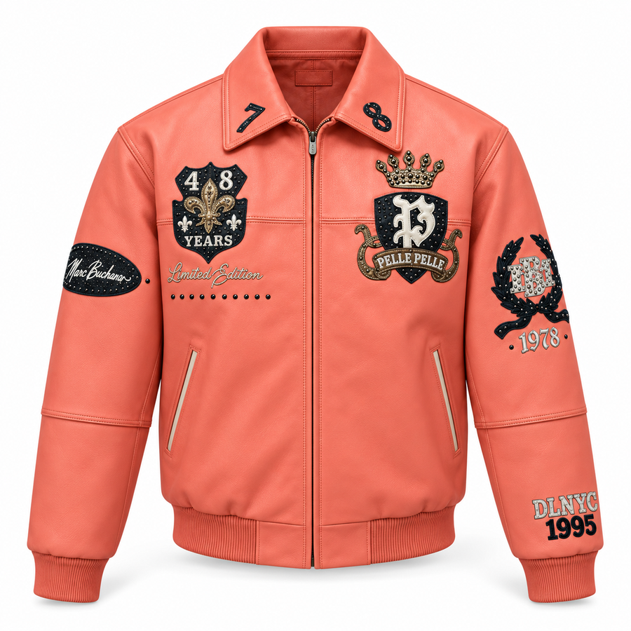 Pelle Pelle x Daniel's Leather All For One Collab Jacket