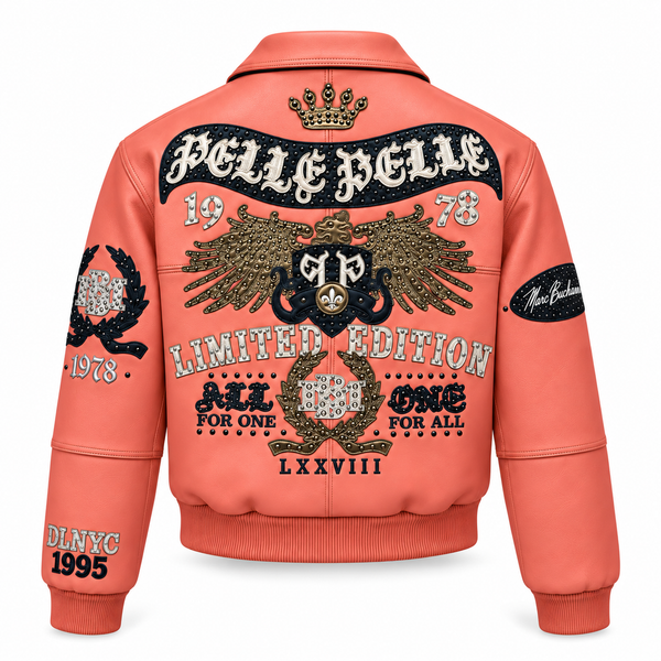 Pelle Pelle x Daniel's Leather All For One Collab Jacket