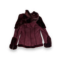 Women's Biker Shearling with Fox Collar